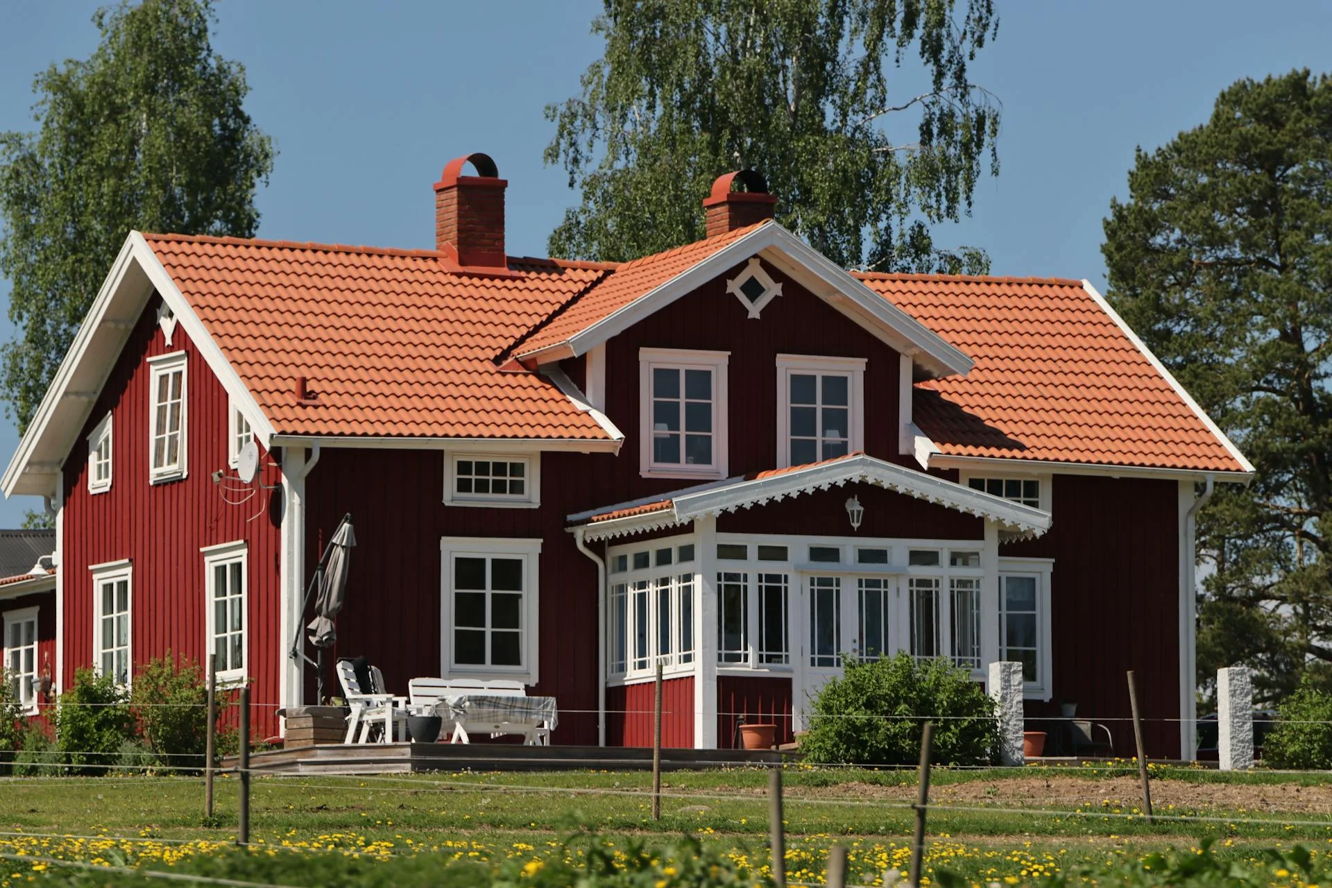 Fasadplåt av Stångby Plåtslageri